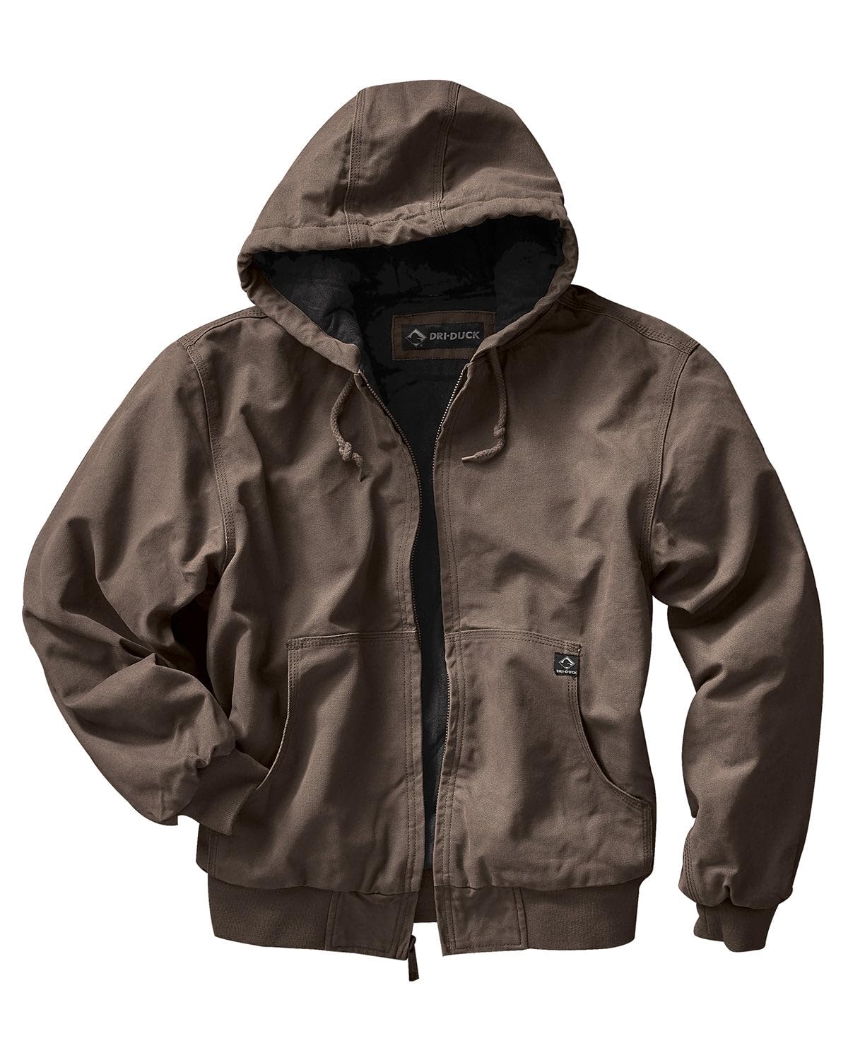 DRI DUCK Cheyenne Men's Cotton Canvas Hooded Work Jacket, 5020