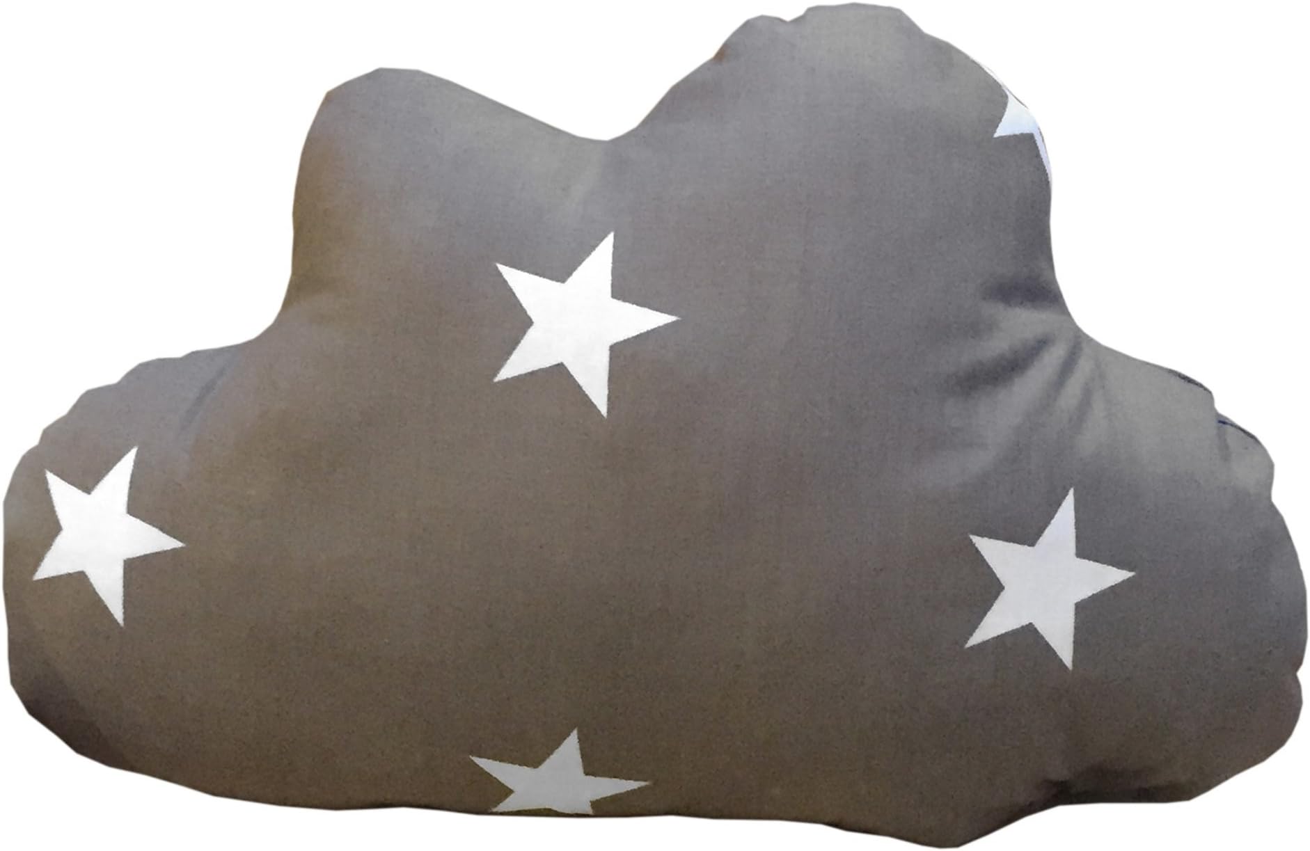 Cute Cloud Shaped Stars Cushion Pillow Bedroom Kids Decoration Bedding 100% Cotton