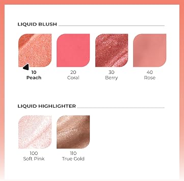 Note Cosmetics Liquid Blush Nemlendirici Etkili Likit Allık - 10 Peach (Işıltılı)