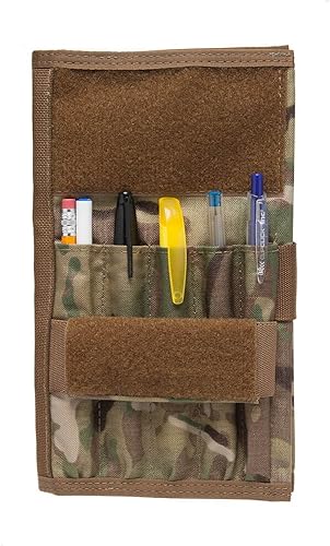 Vista 18 de TACTICAL NOTEBOOK COVERS.COM Funda para libro verde Spartan Army Negro