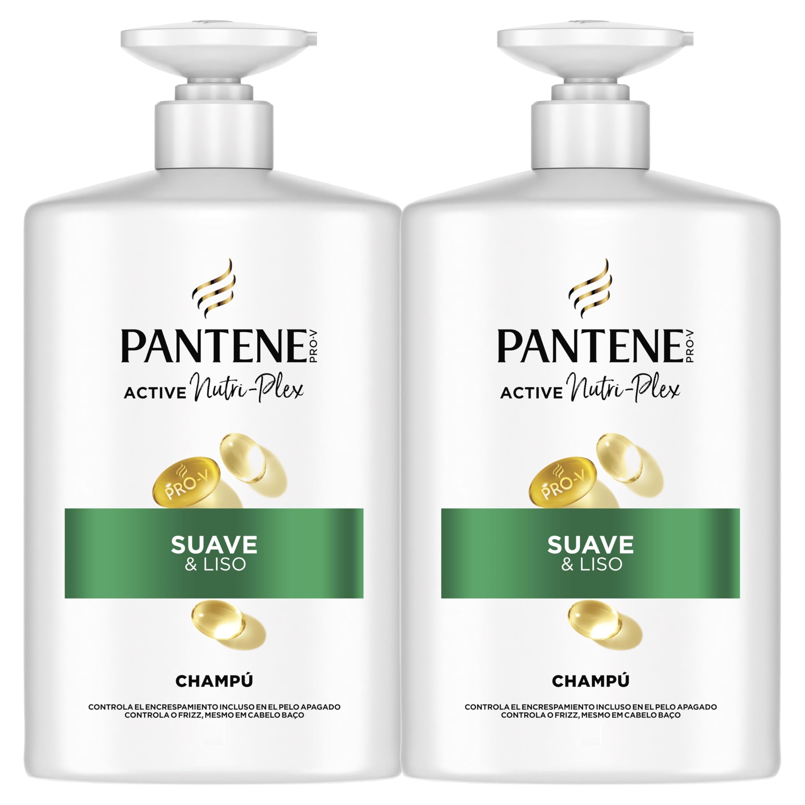 Pantene Pro-V Suave Champú 2x1000ml