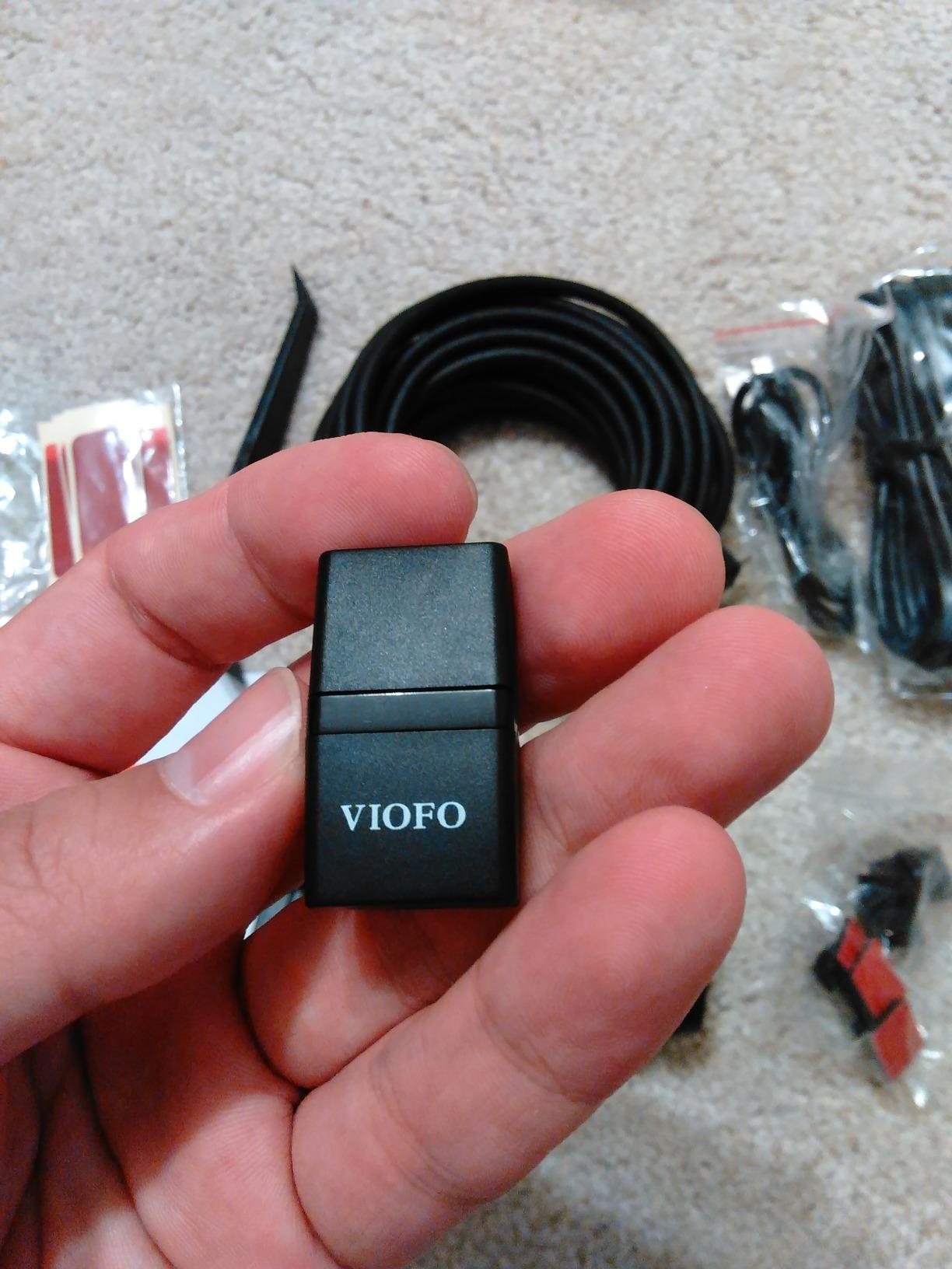 Rear camera footage sample from the Viofo A129 Pro Duo