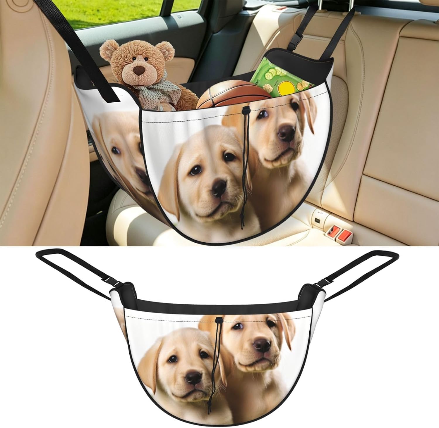 Car Seat Organizer Waterproof Backseat Storage Bag Multiple Car Organizer
