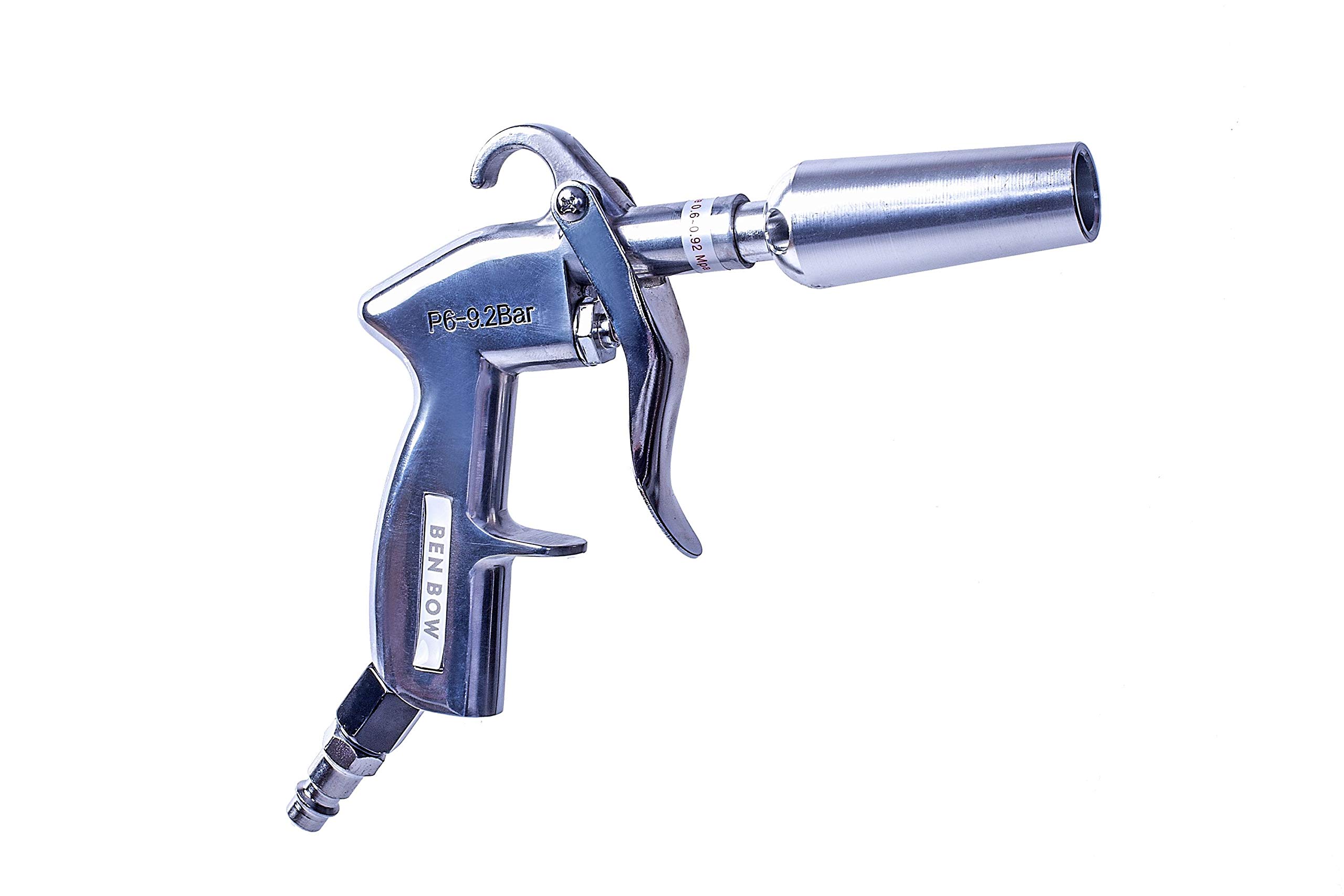 BenBow compressed air BLOW GUN with Venturi nozzle robust aluminium