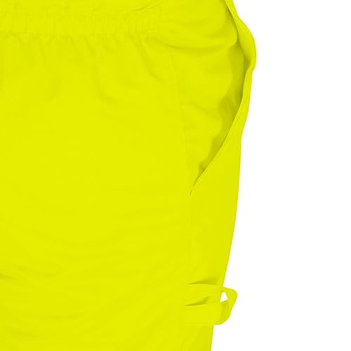 Miniatura 16 de Pioneer Pantalones de seguridad acolchados de alta visibilidad, impermeables, resistentes al viento, con tirantes ajustables, cinta reflectante,