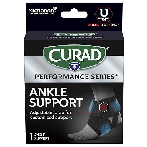 CURAD Performance Series IRONMAN - Tobillera, envolvente, universal