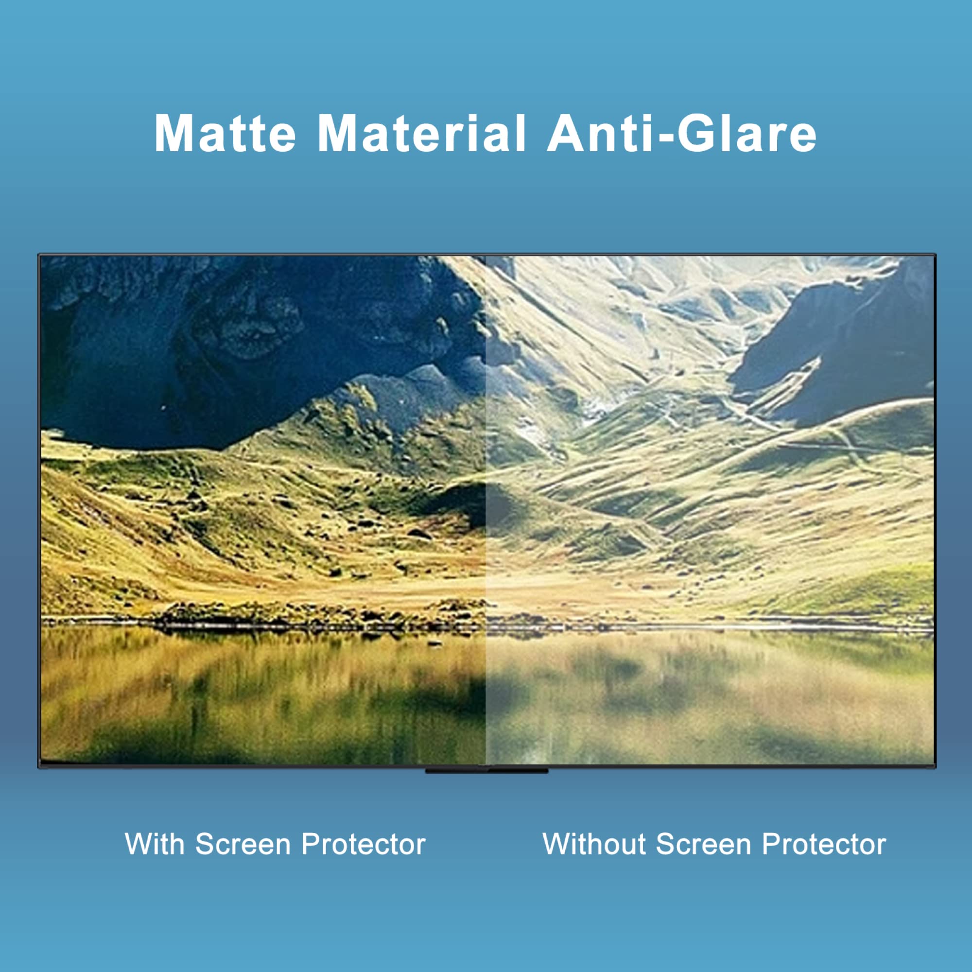 Pellicola protettiva anti luce blu per TV da 65 pollici, antigraffio/antiriflesso/filtro luce blu che allevia l'affaticamento degli occhi - Diverse dimensioni / 65 pollici 14(58 pollici 1269 x 721 mm