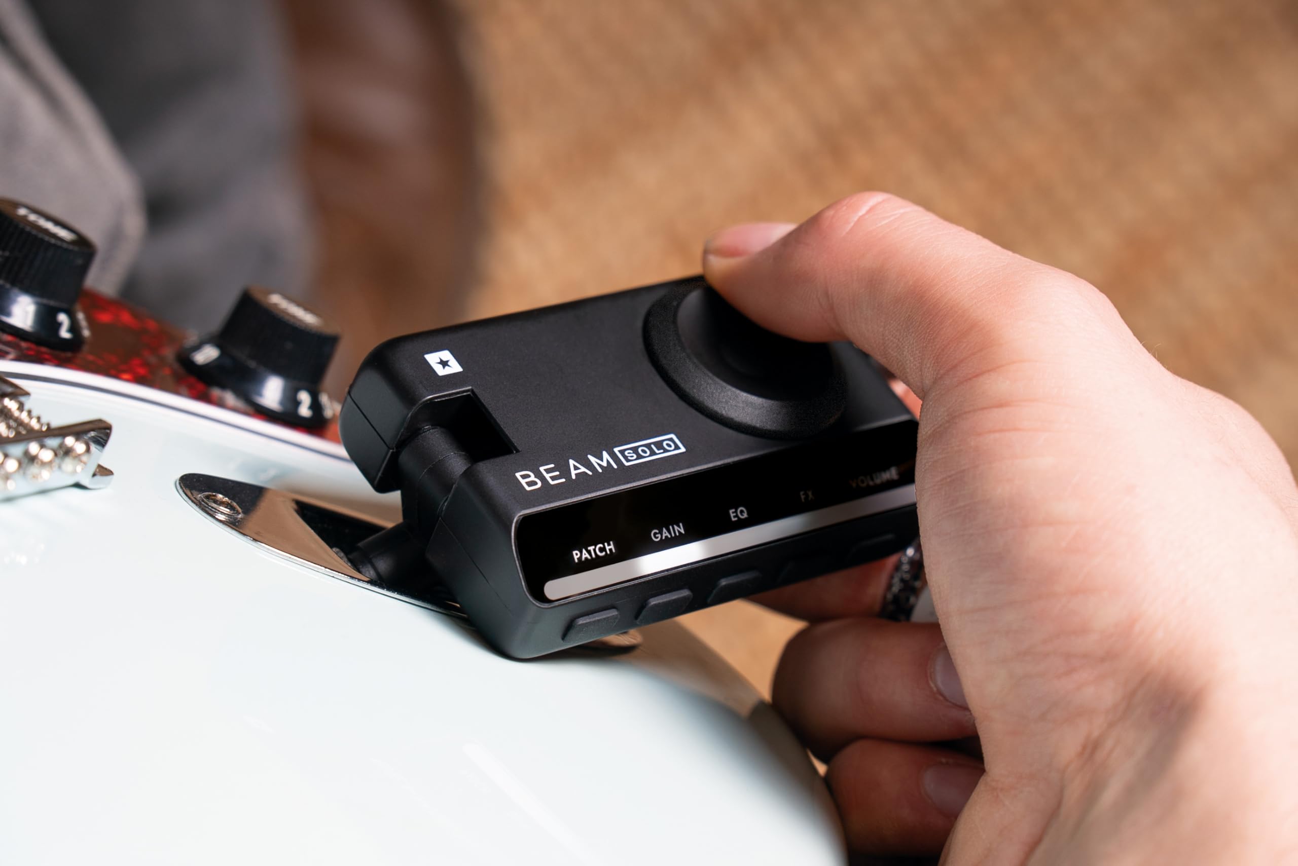 Blackstar BEAM: amplificador de auriculares Solo con control «app» de guitarra eléctrica/acústica y bajo, USB-C, Bluetooth, afinador metrónomo, 6 h de bat., ISF SpeedDial XpressFX (Pocket Studio Tone)