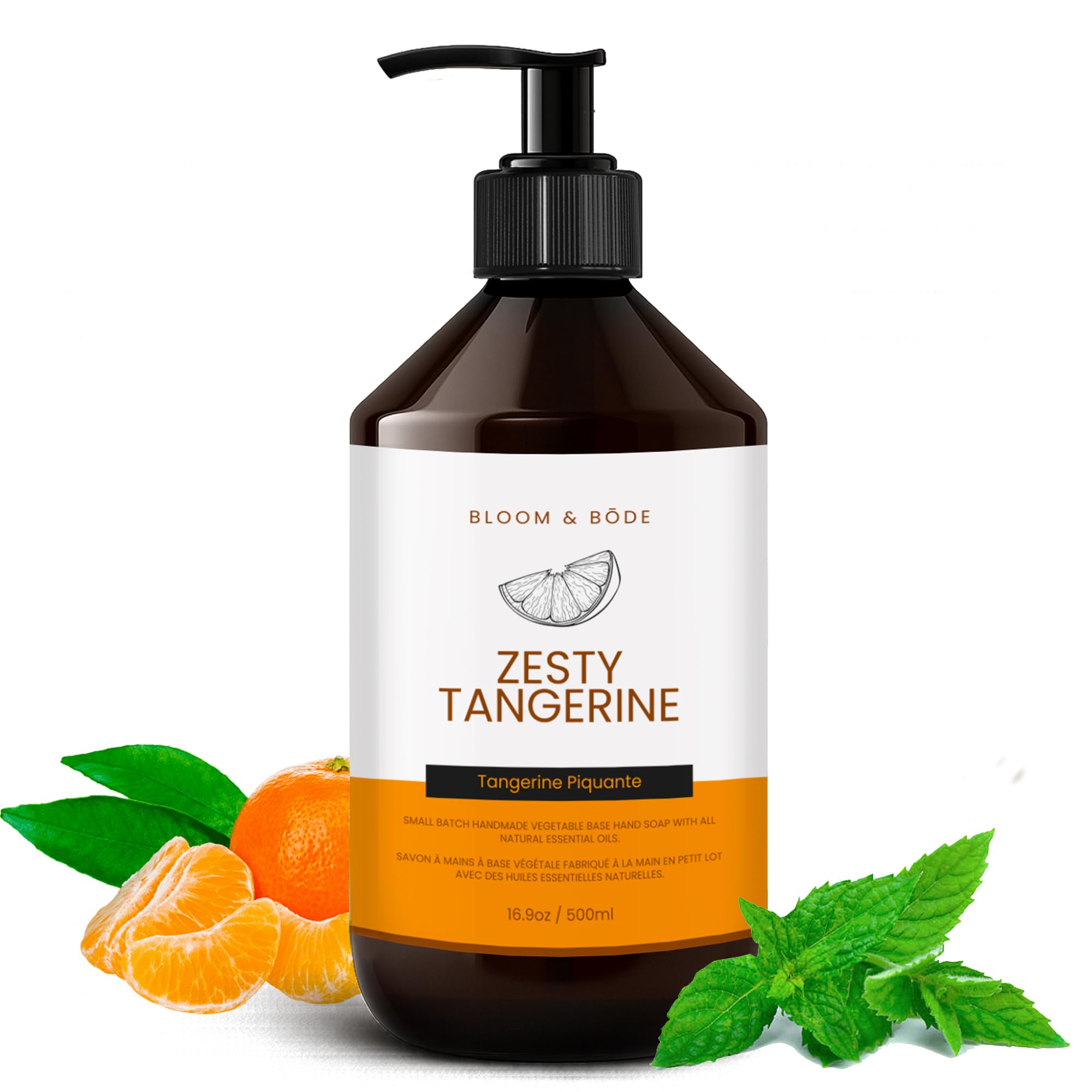 Bloom & Bōde Luxury Liquid Hand Soap - Natural Scented Hand Wash - Gentle Hand Soap with Essential Oils & Aloe Vera - Moisturizing Handwash for