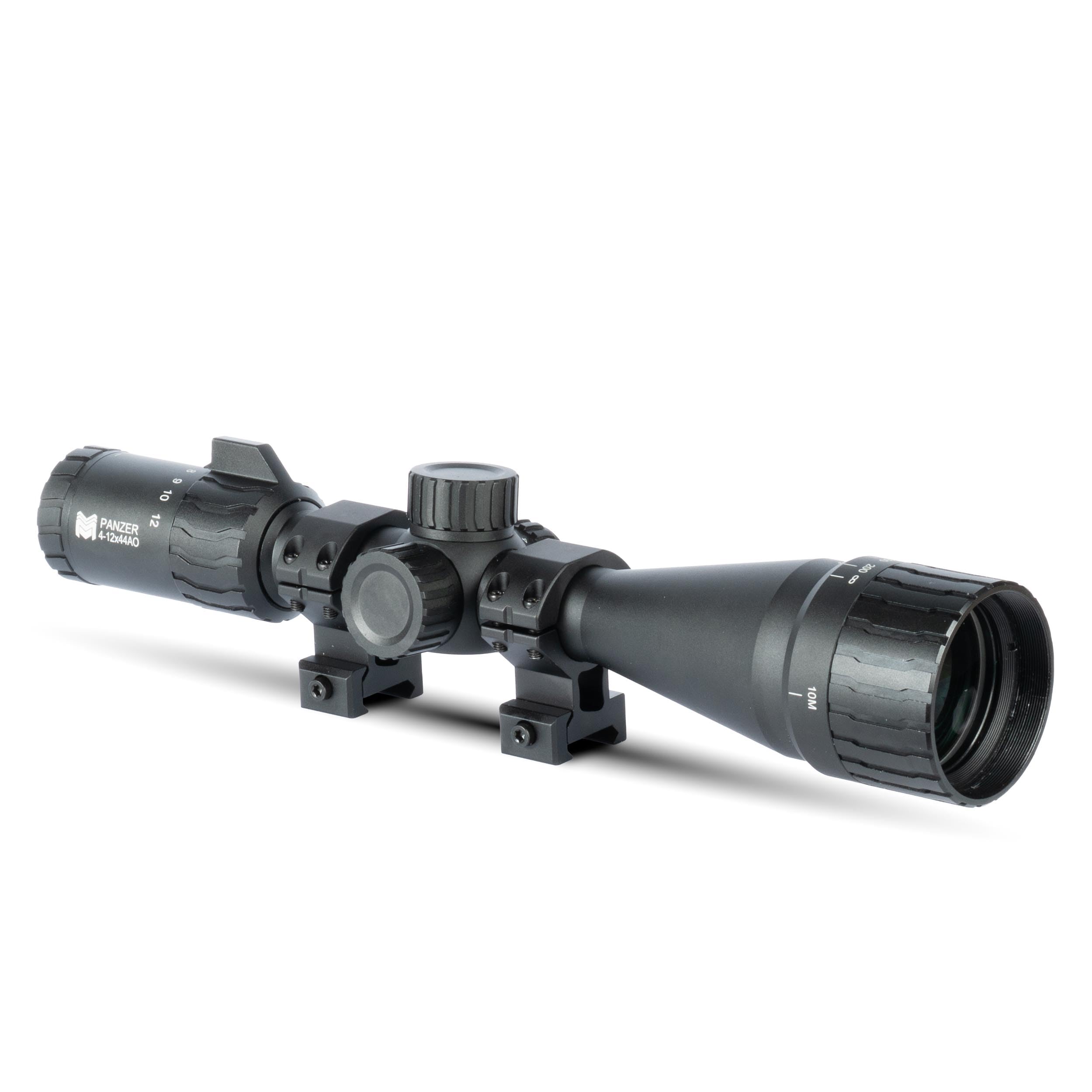 Amazon.com : Monstrum Panzer 4-12x44 Rifle Scope with AO
