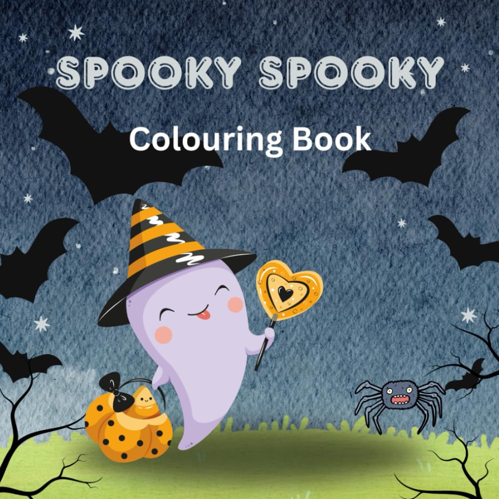Spooky Spooky Colouring Book