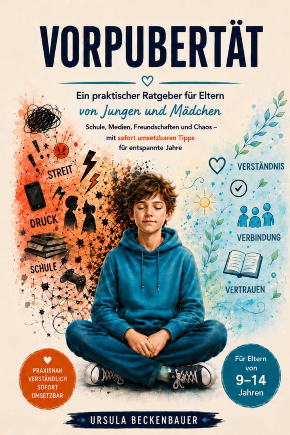 Vorpubertät: Ein praktischer Ratgeber für Eltern von Jungen und Mädchen Schule, Medien, Freundschaften und Chaos – mit sofort umsetzbaren Tipps für entspannte Jahre