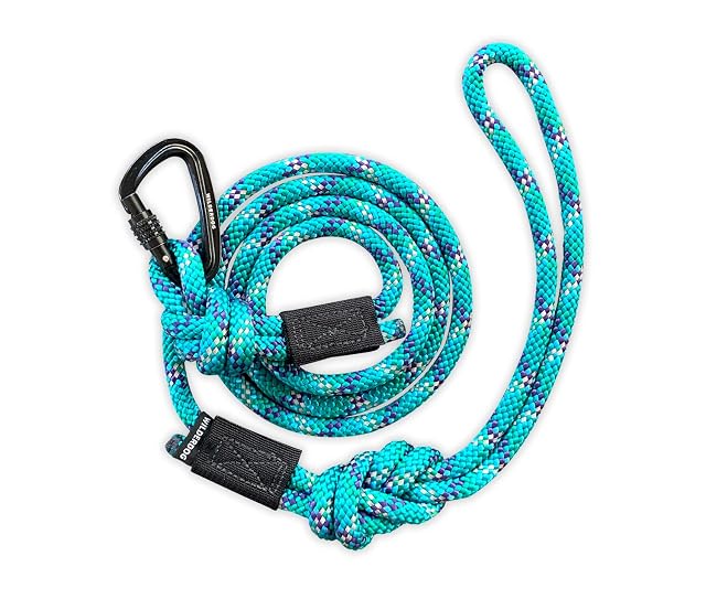 Wilderdog Correa de perro con mosquetón pequeño para perros pequeños y medianos, 1,5 m, isleño, 1 unidad