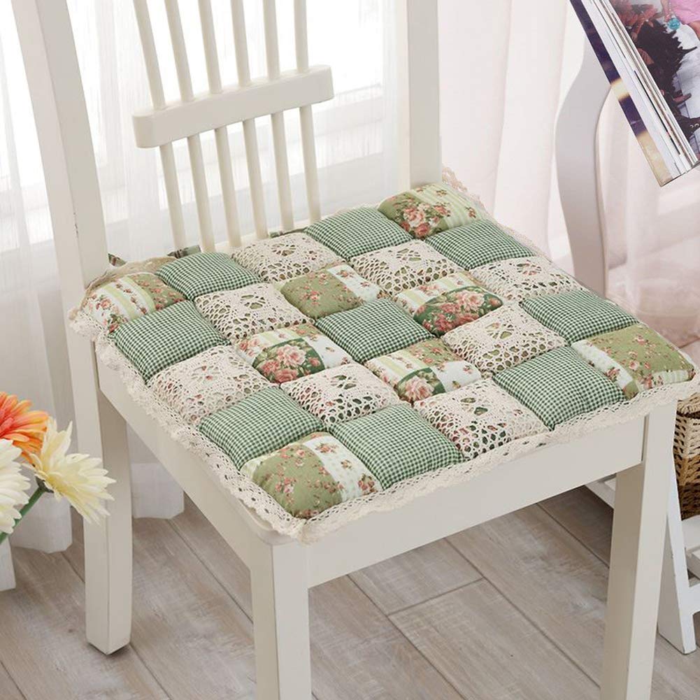 Coussin de siège pour chaise ergonomique vert contre les assises trop dures