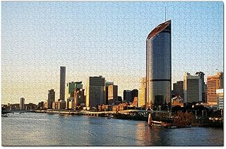 Australia CityCat Ferry The Brisbane River Brisbane Jigsaw Puzzle 1000 Piece Travel Souvenir Wooden