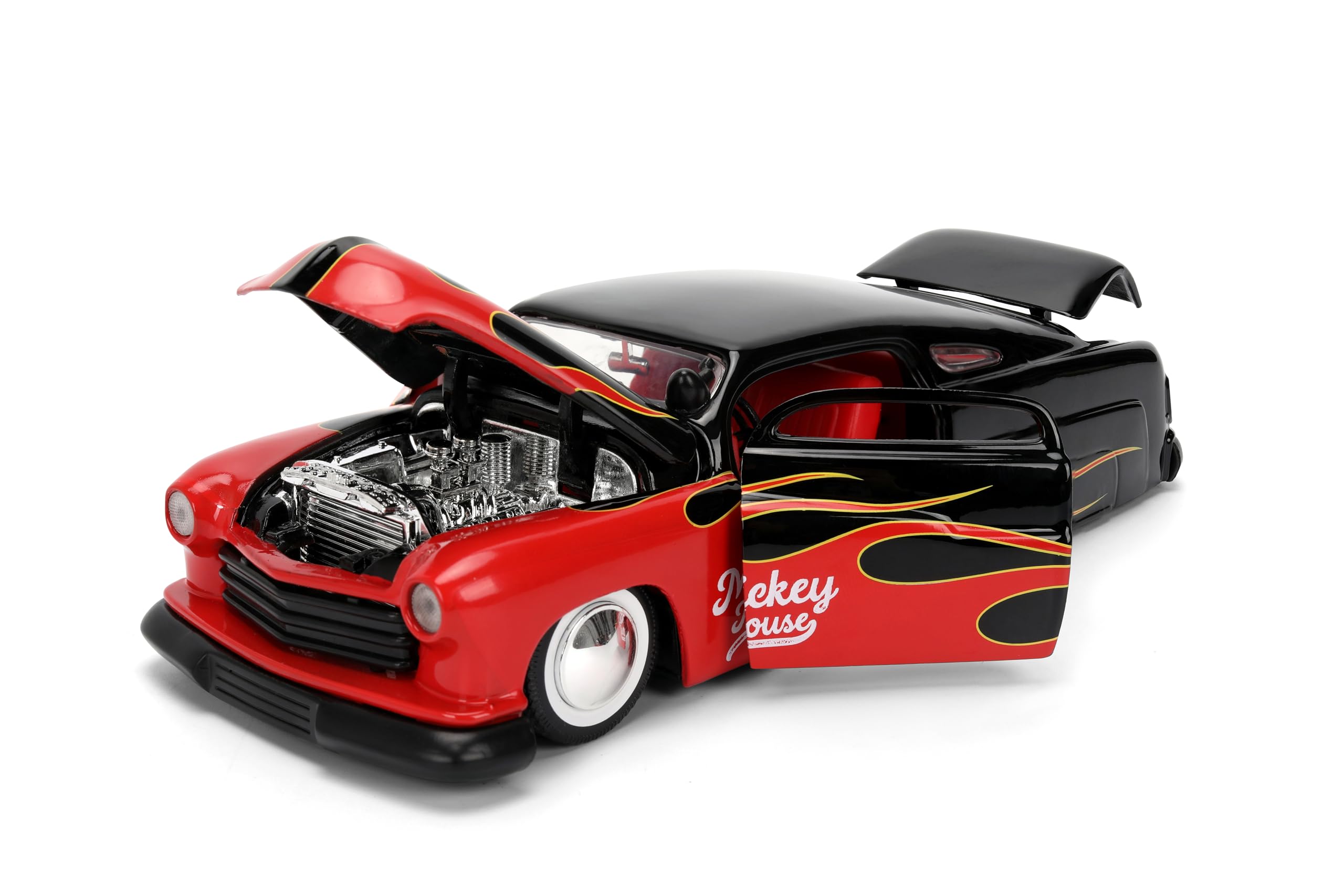 1951 マーキュリー & ミッキーマウス・フィギア Amazon.com: Jada Disney Vintage Mickey – 1951 Mercury – Hollywood