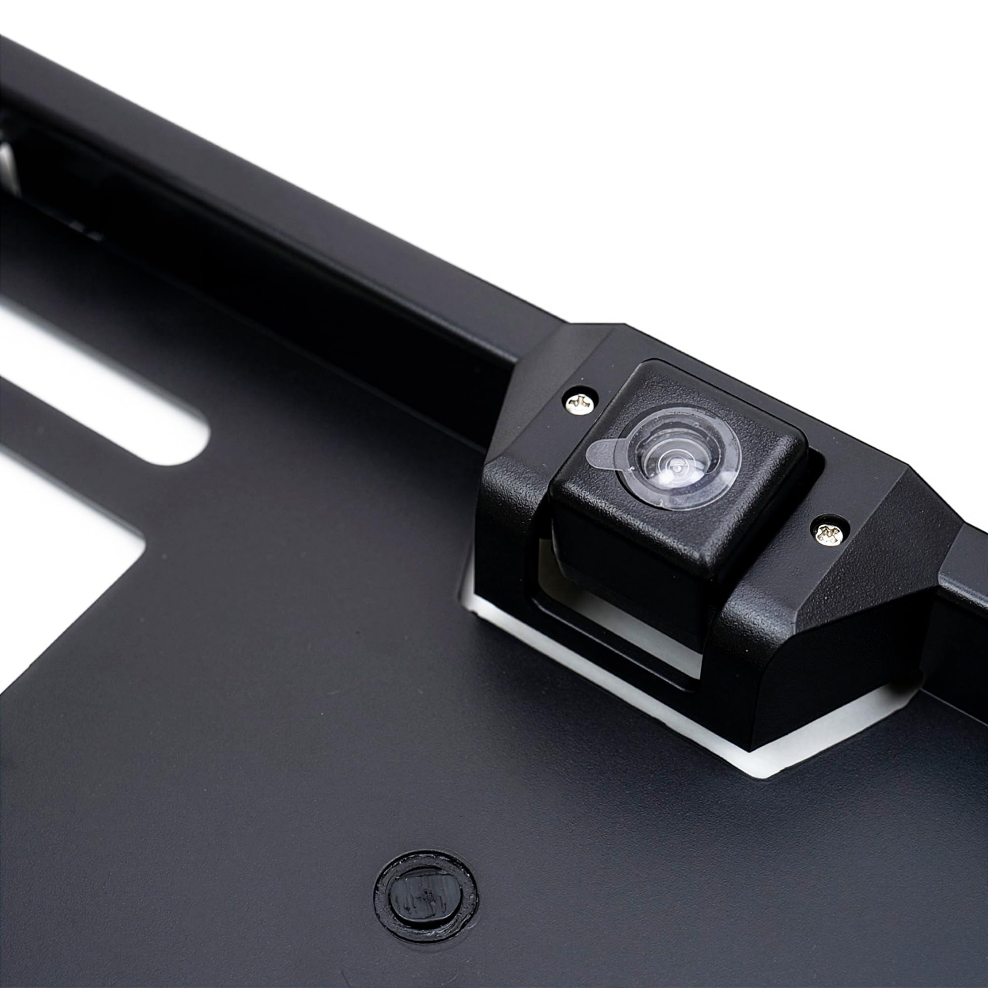 Système de stationnement sans Fil PNI Escort P25 avec écran LCD intégré de 4,3 Pouces dans Le rétroviseur et caméra de recul avec Support de Plaque d'immatriculation, résolution 480p et Angle de
