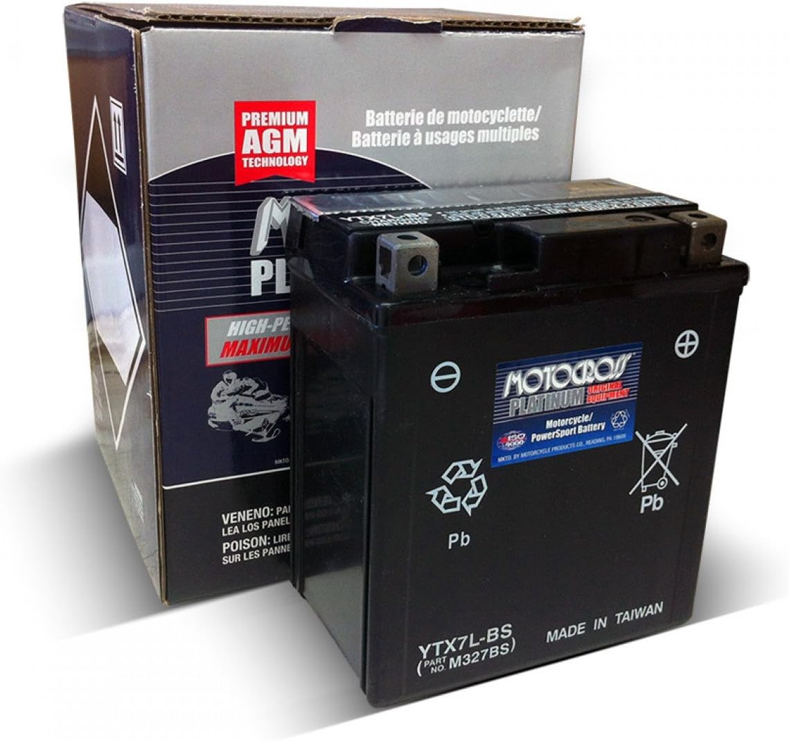 YTX7L-BS - Motocross Motorcycle Battery by YUASA