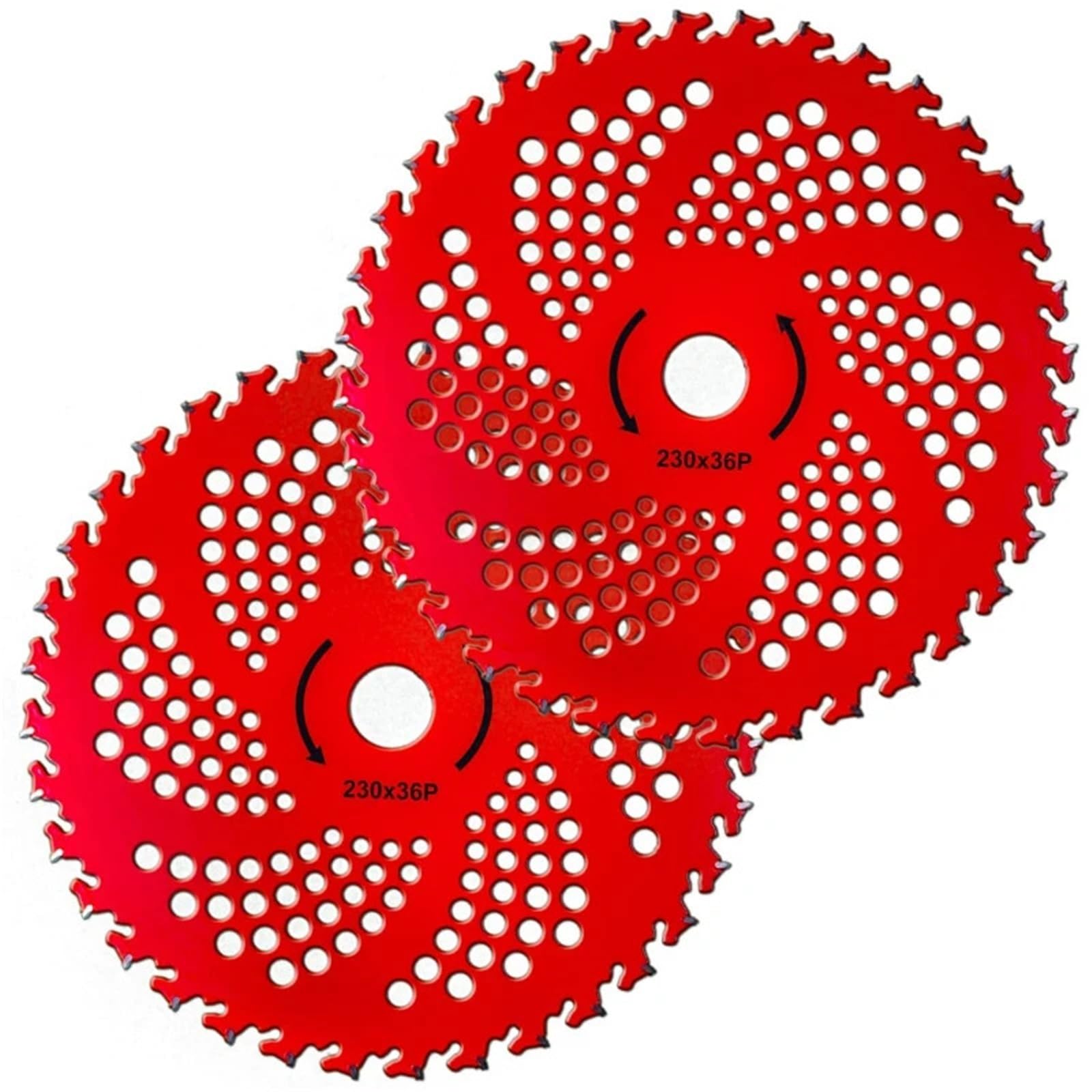 Cuchillas for Desbrozadora, Paquete De 2, Repuesto De 36 Dientes, Compatible con Husqvarna, Compatible con Stihl, Accesorio FSX
