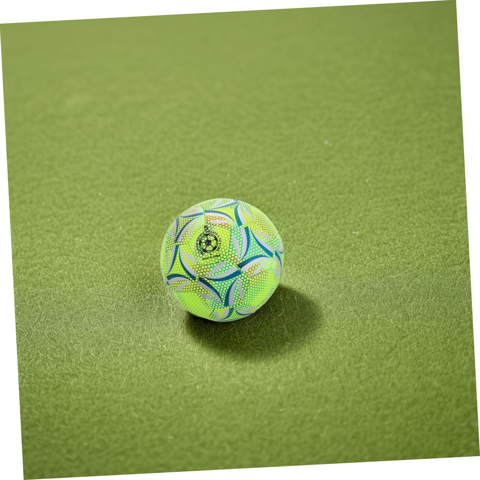 Pallone da Calcio Fluorescente Notturno per Teenager e Glow in The Dark Resistente e Adatto Allenamento e Partite