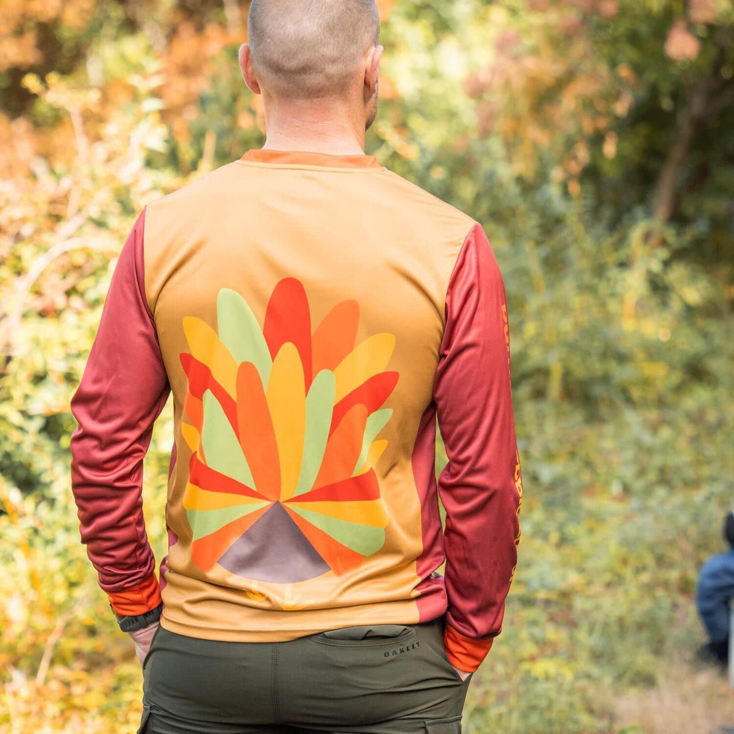 Gone For a Run Runner's Holiday Themed Apparel | Men's Running Long Sleeve Performance Shirt