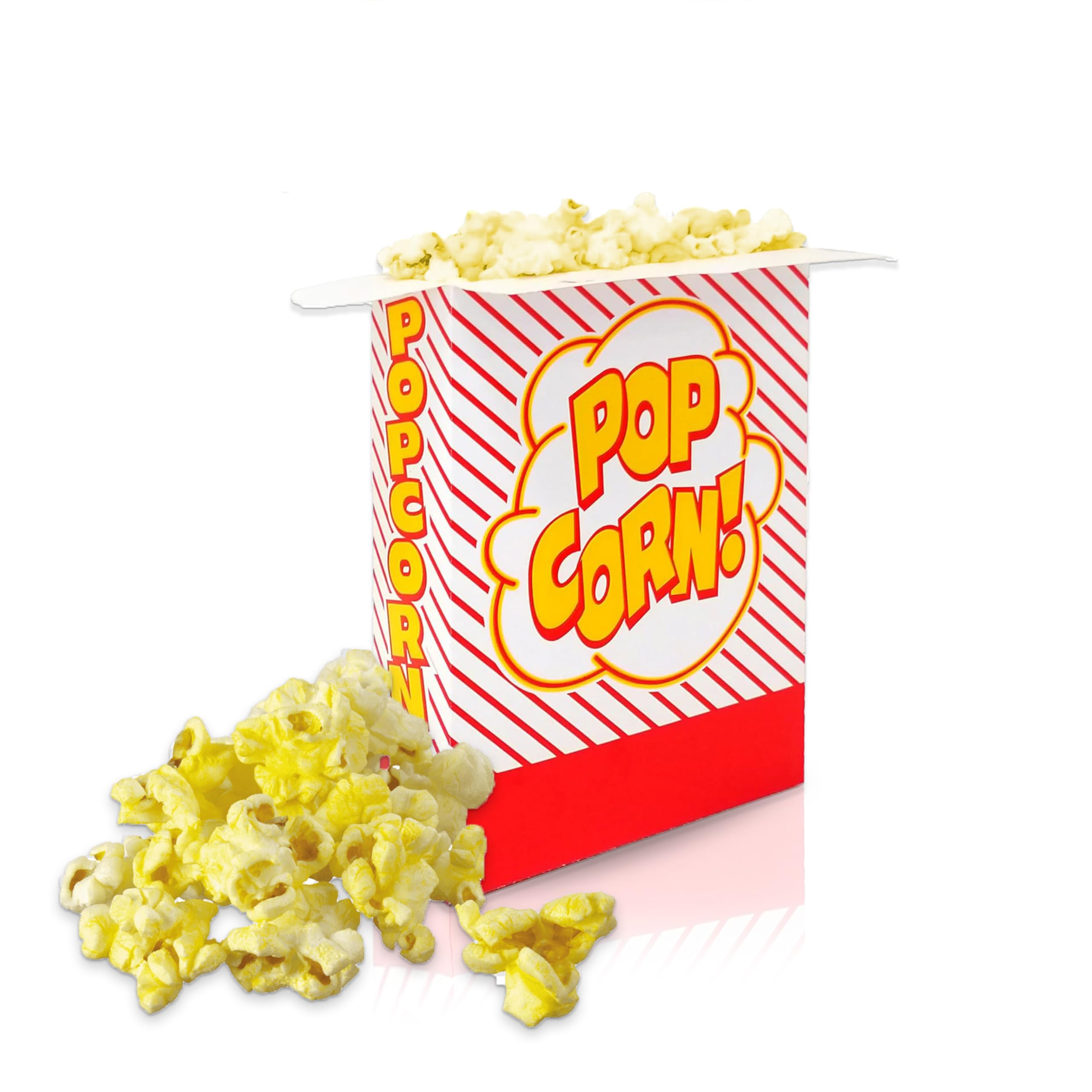 popcorn ファイル Amazon.com: 1.25oz Popcorn Box Containers -1E-Cardboard