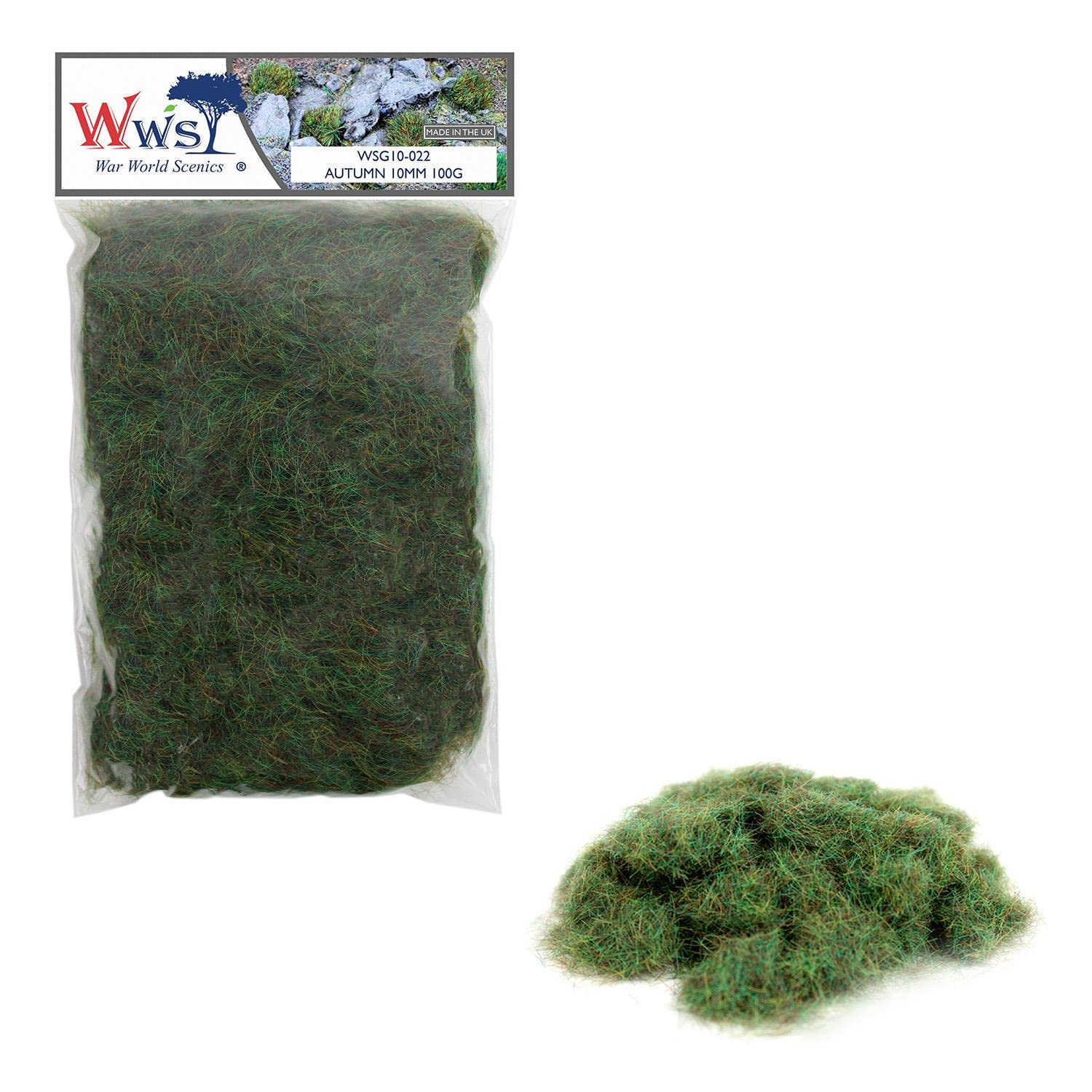 WWS War World Scenics – Herbe Statique Automne 1mm – 1000ml – Matériel Pour Dioramas, Réseaux Miniatures Et Wargaming