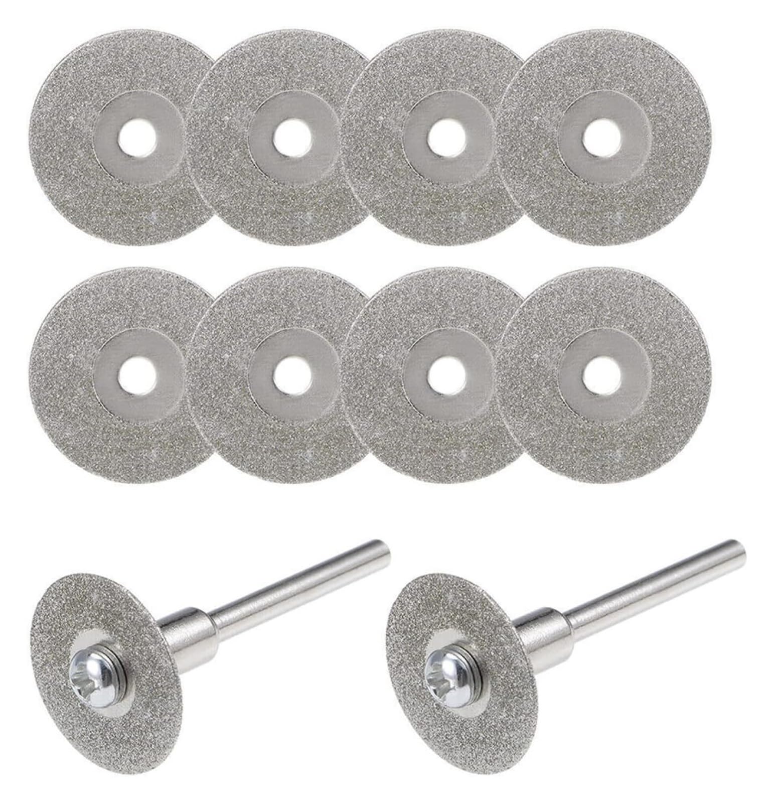 Diamentowe tarcze tnące do szlifierek kątowych, 10 szt. 18 mm diamentowe tarcze tnące do szlifowania Kamienie szlachetne Szklane płytki porcelanowe Brzeszczoty do pił Cięcie narzędzi obrotowych