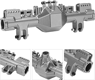 RC Metal Axle Housing Replacement Bridge Shell Hand & Wrist Braces for Losi LMT 1/8 RC Car Upgrade Parts Arm, Hand & Finger Supports ()