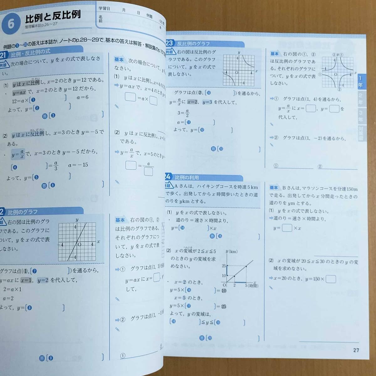 Amazon.co.jp: 令和6年度版 整理と対策 数学 教師用 解答 解説集 付