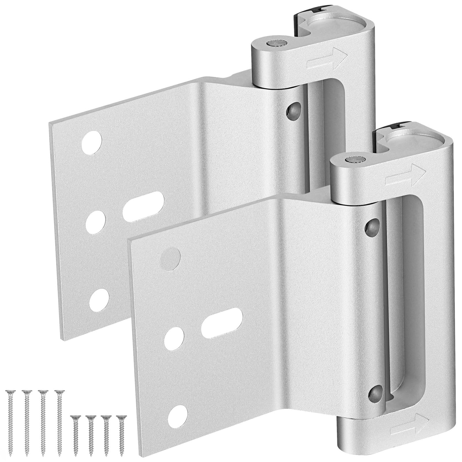 Türverstärkungsschloss aus Aluminiumlegierung, Silber