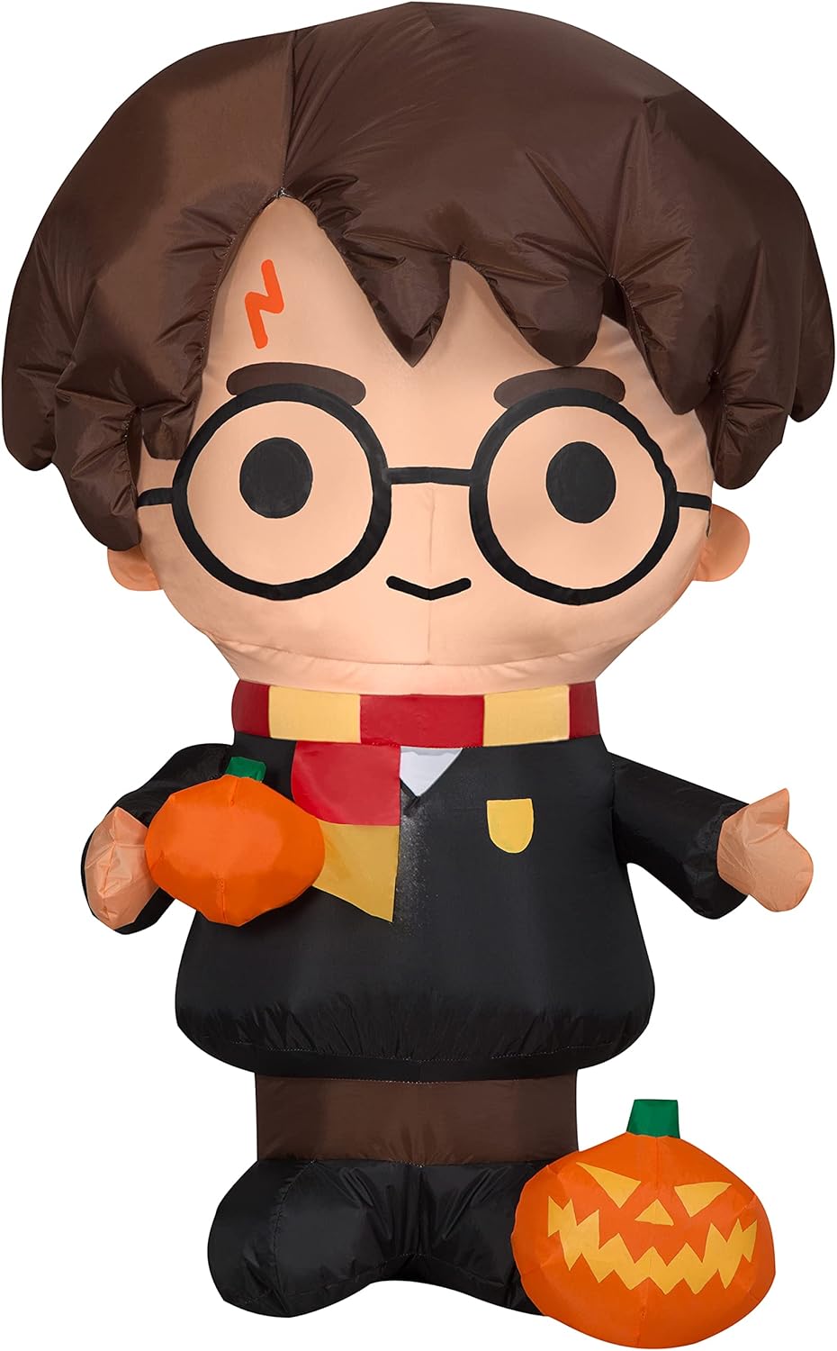 Gemmy Harry Potter Halloween Inflatable, 3 Ft Tall Lighted Yard Decoration with Pumpkin, Indoor Outdoor Decor