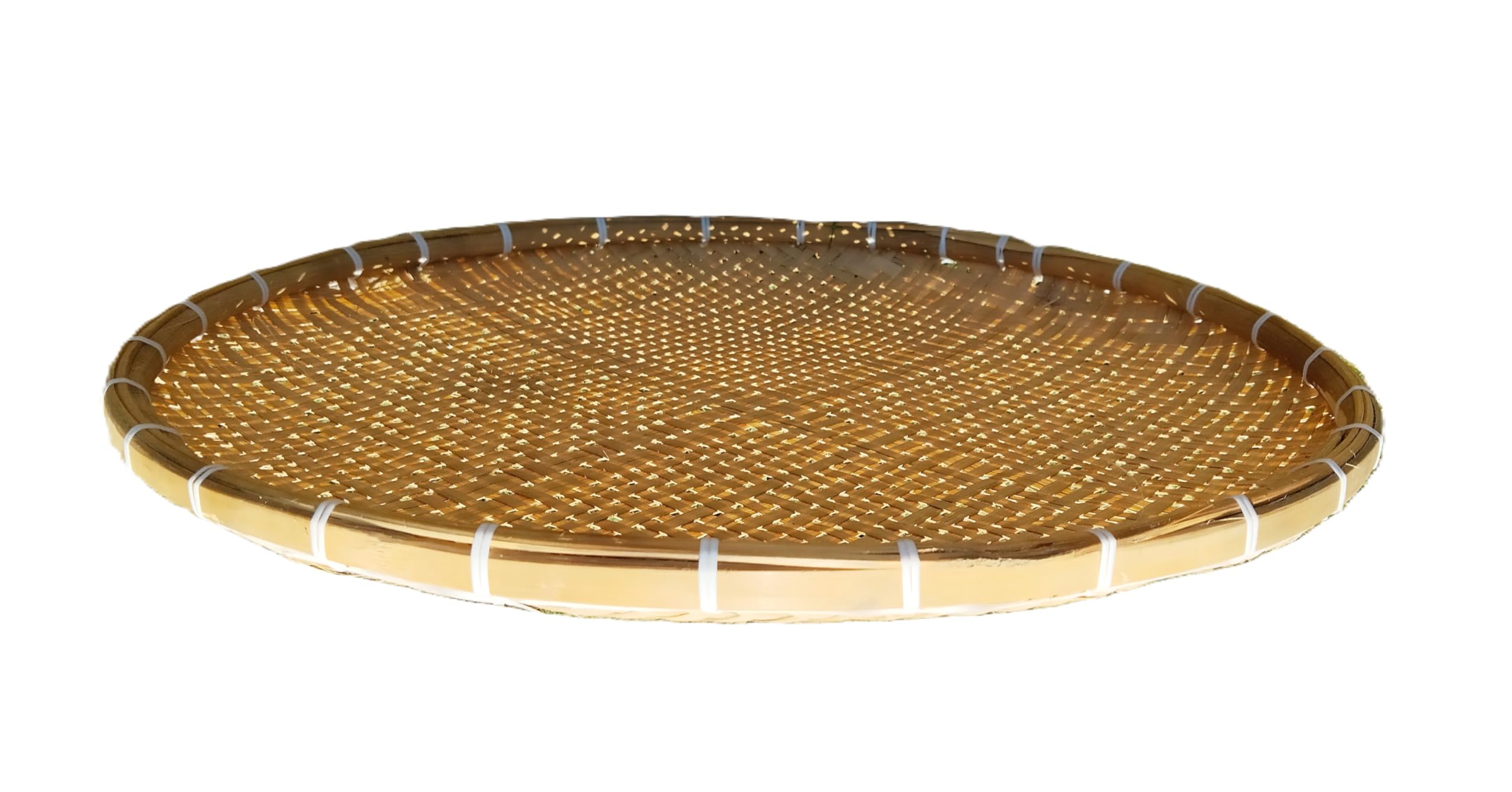 Hand Woven Bamboo Sieve - Chalni Strainer -2