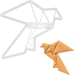 Origami Dove cookie cutter, 1 piece - Bakerlogy