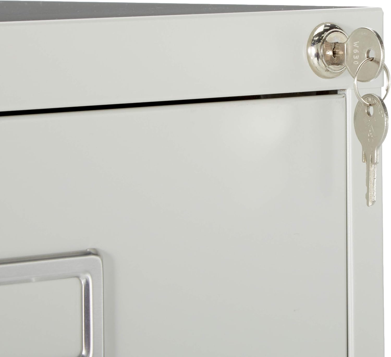 Lorell LLR48499 Commercial Grade Vertical File Cabinet, Light Gray