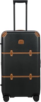 Bric's Bellagio 3 Spinner Trunk, 74 cm Suitcase, TSA Approved Luggage, Black