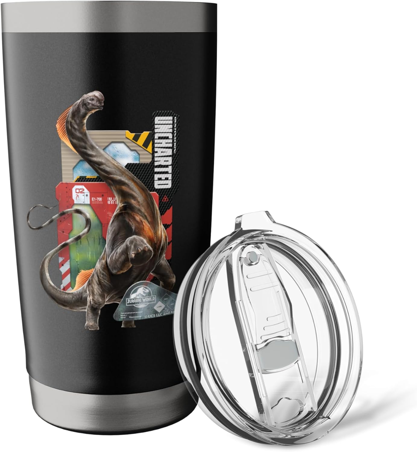 Jurassic World Rebirth Titanosaurus Destination Uncharted Stainless Steel Insulated Tumbler