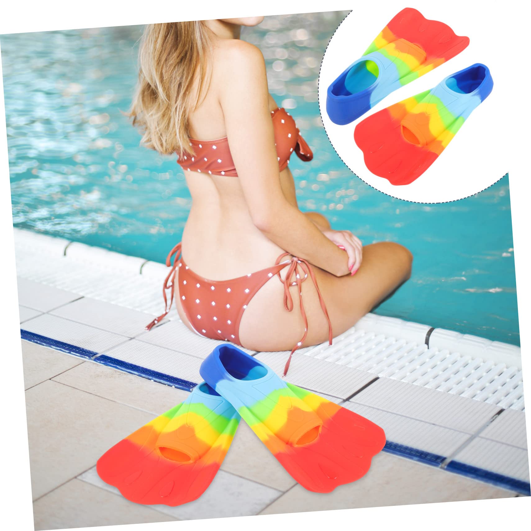 Toyvian 1 per Silicone per Accessorio per Allenamento Leggere Snorkeling e Immersioni Xxs Colorazioni