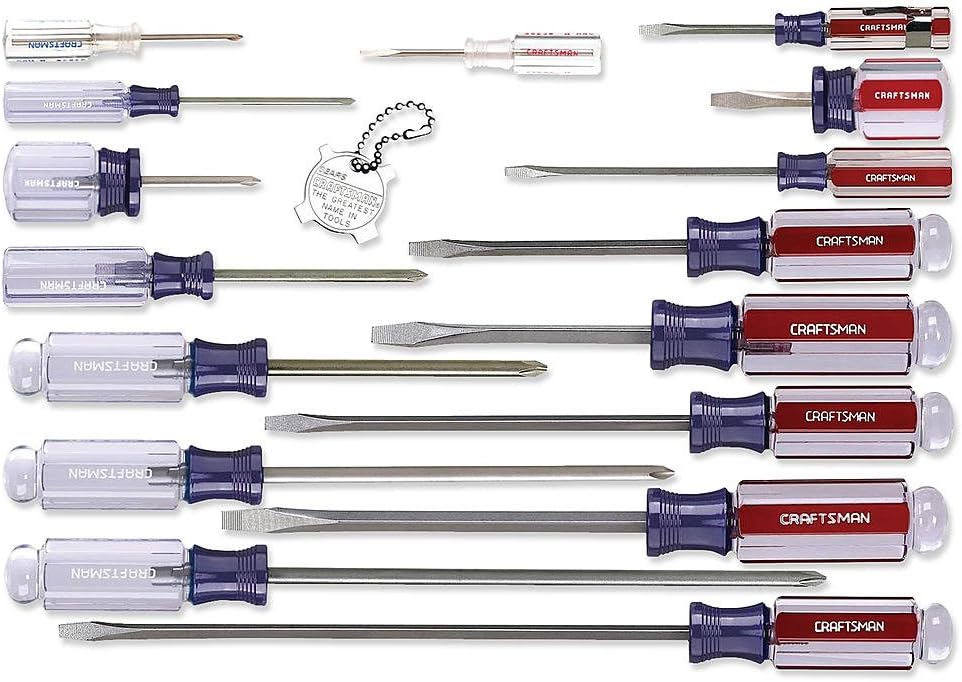 9-31794 Slotted Phillips Screwdriver Set, 17 Piece