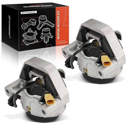 A-Premium 2PCS Front Left and Right Engine Motor Mount Kit Compatible with Audi A6 Quattro 2012-2018, A7 Quattro 2012-2018, A8 Quattro 2013-2018, 2.0L 3.0L