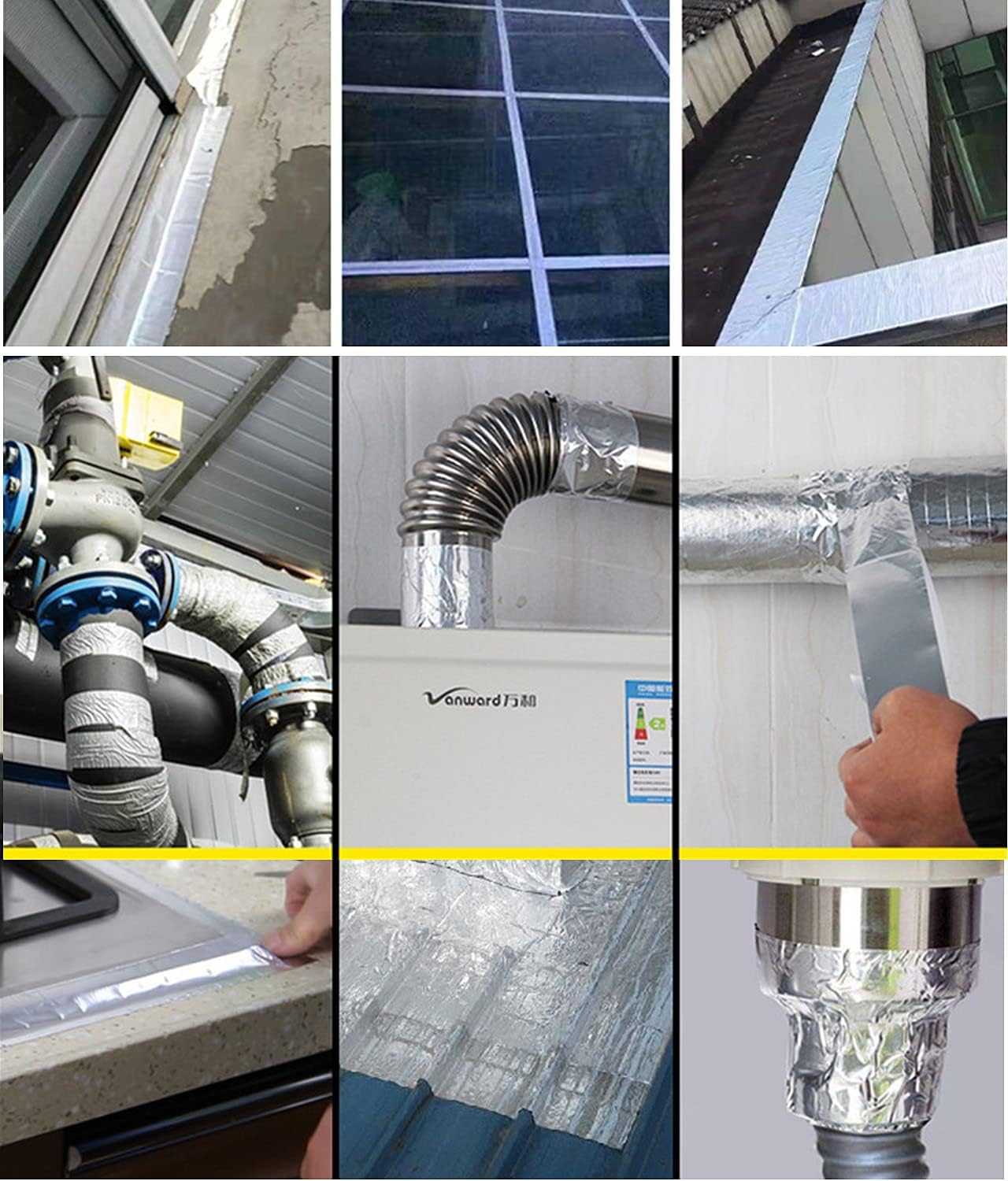 Anderson Composites ThermoTec Aluminized Heat Barrier Adhesive Backed, 24 X 48 In - Foto 10