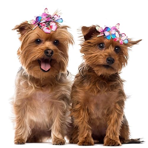 Miniatura 6 de Boao 18 pinzas para el cabello de mariposa con purpurina para niñas, adolescentes y mujeres, accesorios para el cabello (estilo novedoso)