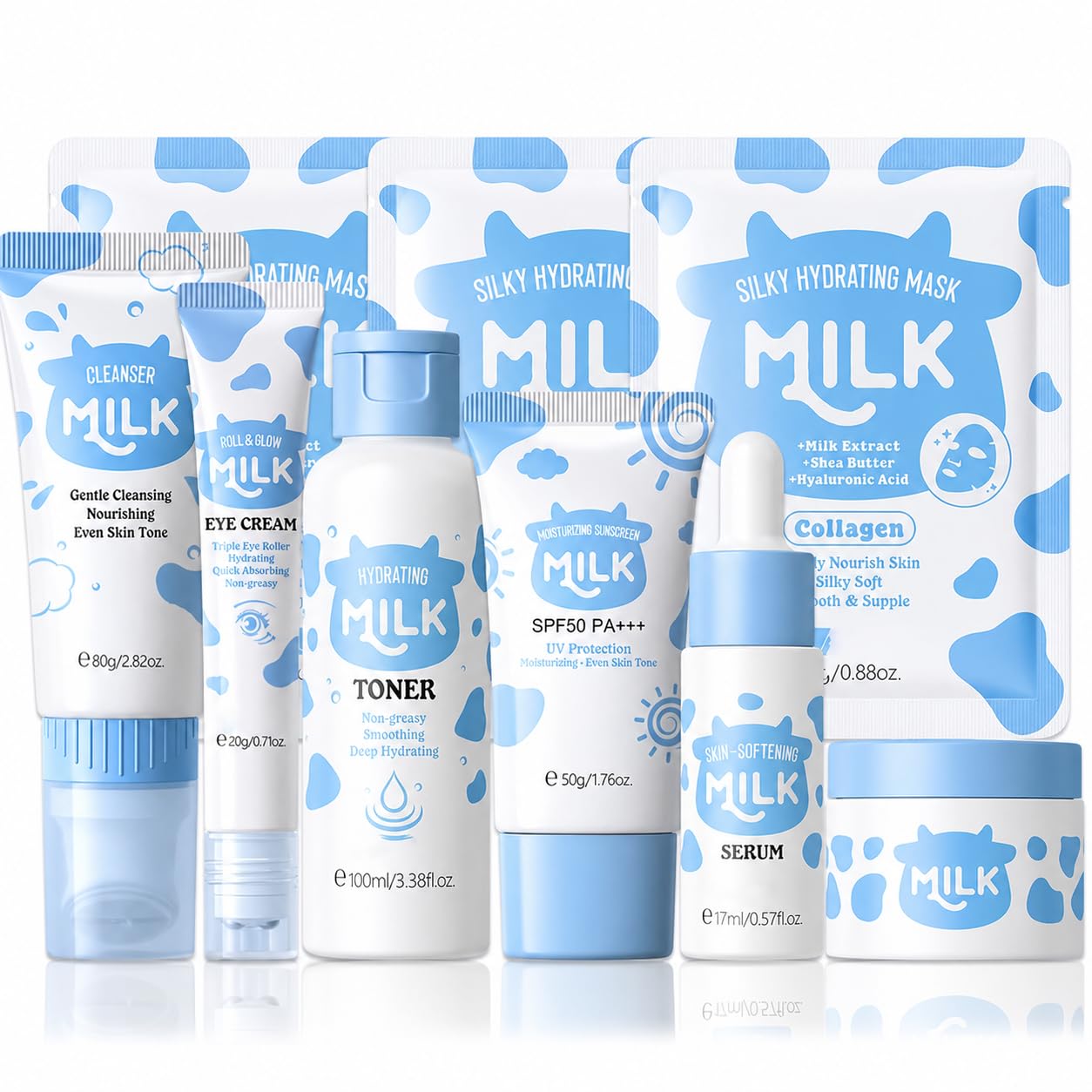 Amazon.com: Milk Skincare Set For Women & Girls, Hydrating Milk