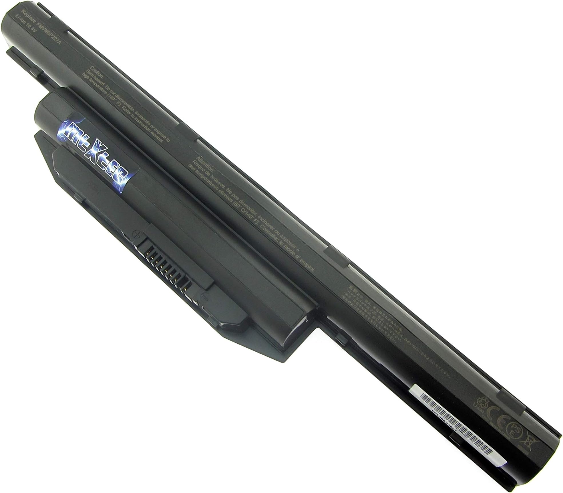 MTXtec Battery for Fujitsu LifeBook BPS229, BPS231, FMVNBP227A, FPCBP416 10.8V 4400mAh 48Wh Suitable for Fujitsu LifeBook A544, AH564 E544 E733 E734 E743 E744 E753 E754 Lifebook S904, SH904 Series