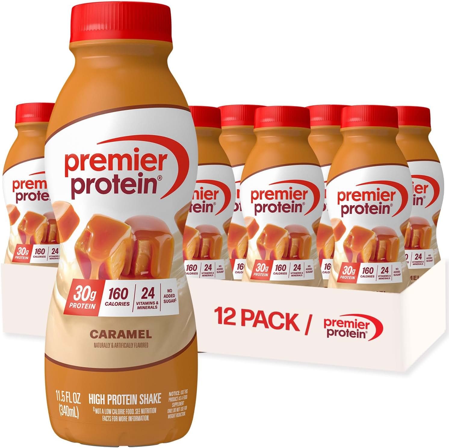 Premier Protein Shake Caramel Count
