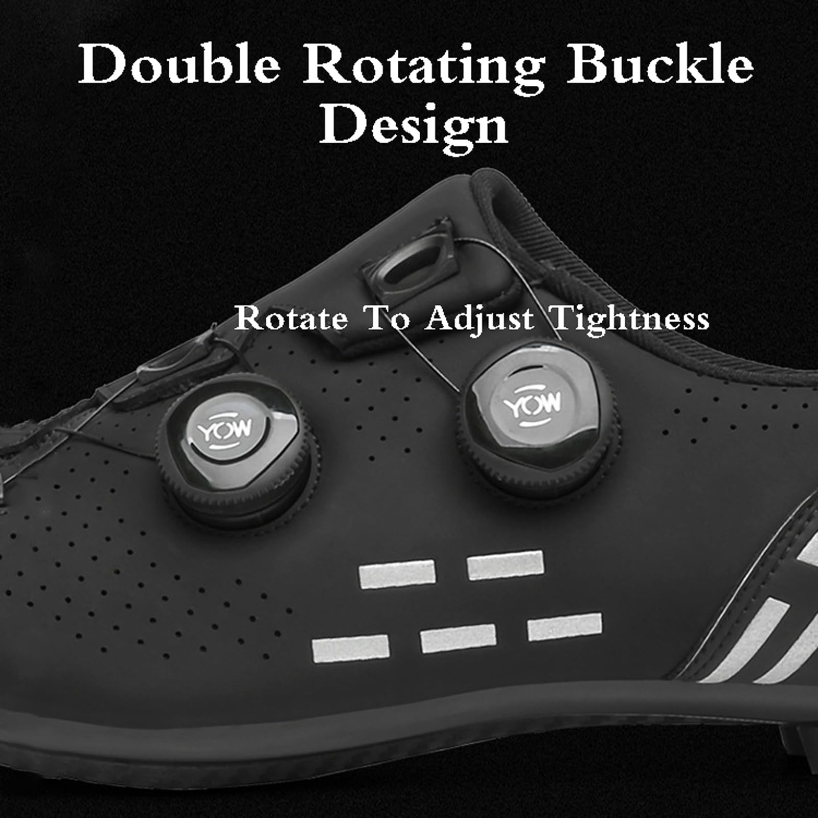 Buty rowerowe, męskie buty kolarskie, buty kolarskie szosowe, męskie buty kolarskie, antypoślizgowe buty rowerowe, odblaskowe paski, oddychające, uniseks