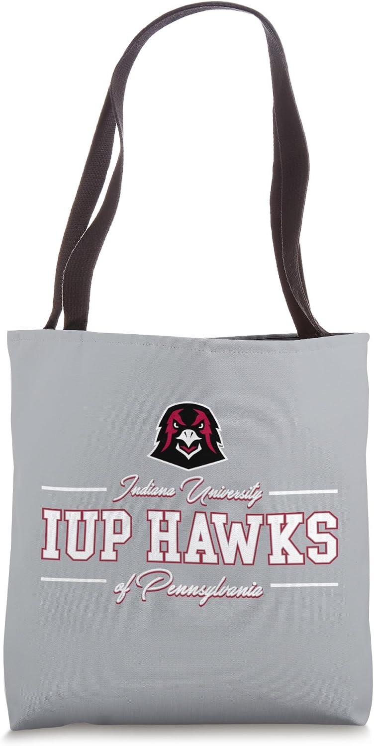 Indiana University Pennsylvania Hawks | IUP NCAA | AA00026 Tote Bag