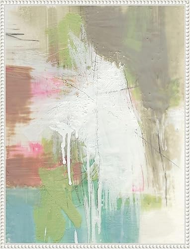 Miniatura 17 de Amanti Art Lienzo enmarcado para pared, 42 x 32 pulgadas, diseño retro Splash I de Jennifer Goldberger, lienzo enmarcado para pared, obras de arte