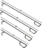 Vista 8 de Walden Backyards Fire Pit Poker 24" - Herramienta Legacy de acero resistente de alta temperatura con abridor de botellas integrado para hoyos al