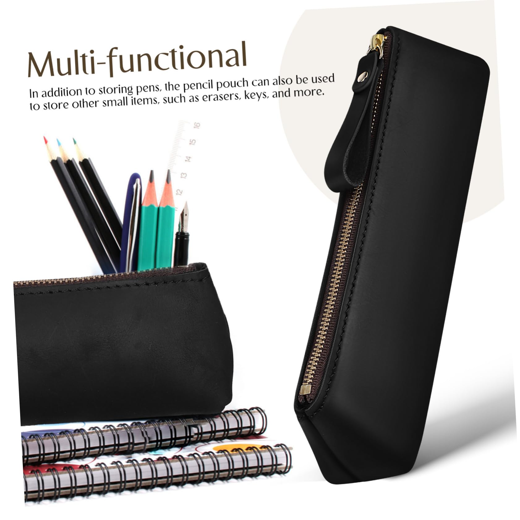 DOITOOL 2 Pezzi Astuccio per Penne Design e Vintage Organizer per Cancelleria Custodia per Scuola Stile Sottile e Resistente